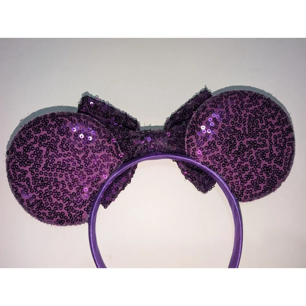 Minnie Mouse Ears Lot Lion King Disney Sequin Headbands Bow